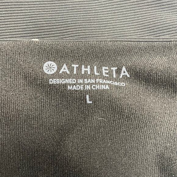 EUC- Athleta Ribbed Cut-Out Hipster Bikini Bottom - Picture 4 of 5